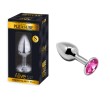 Mini Metal Butt Plug Pink S